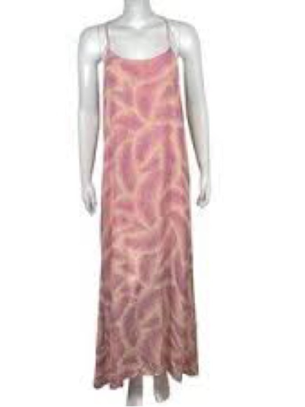 Show‎ Me Your MuMu Blush Pink Satin Slip Maxi Dress